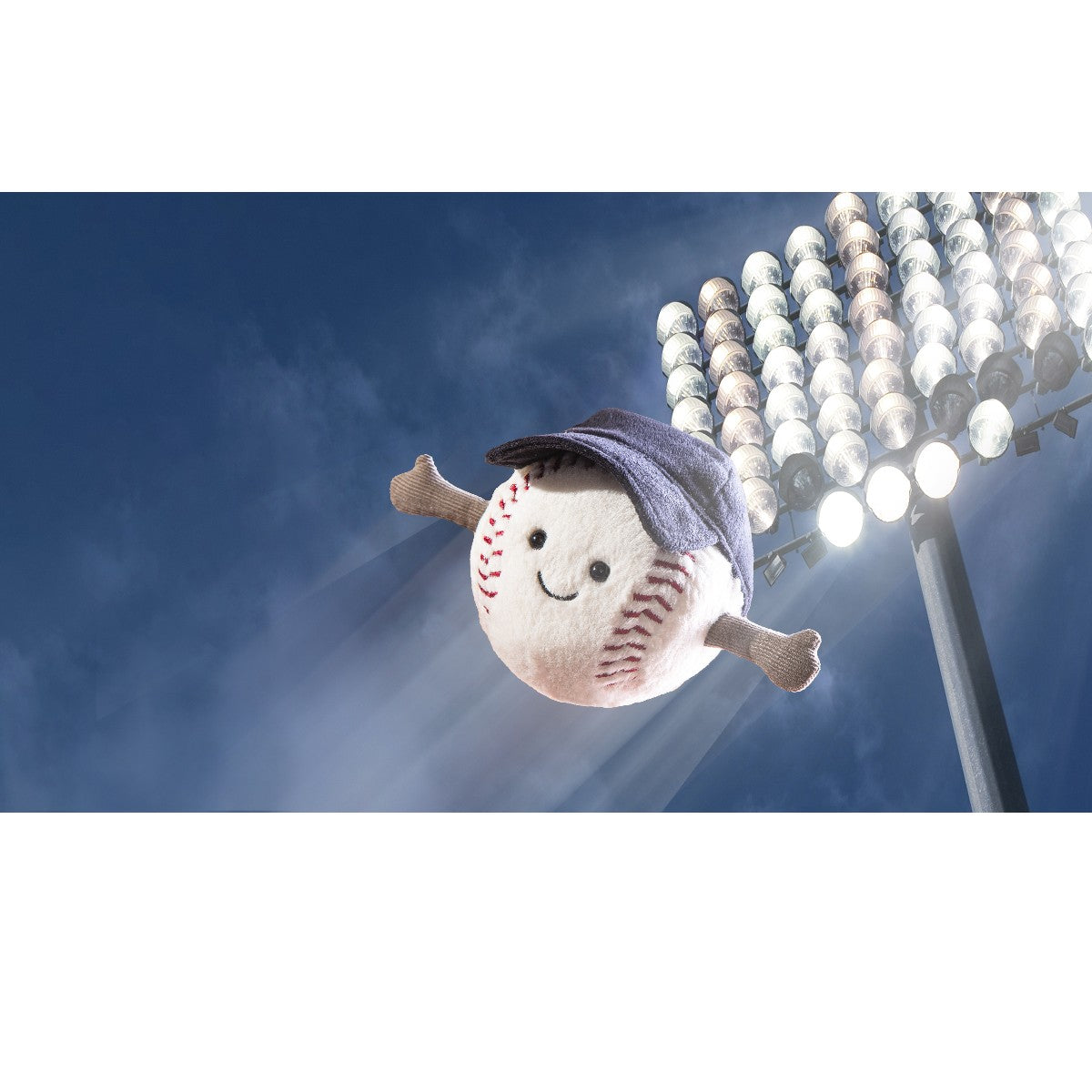 Jellycat Fun, Amuseable Sports Baseball, 10 cm.