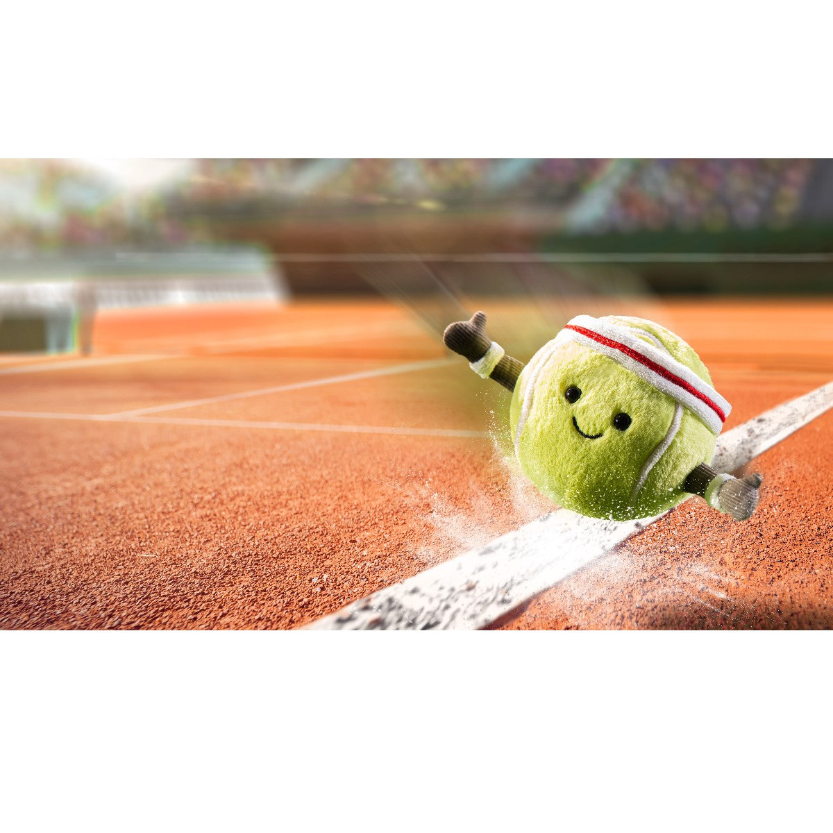 Jellycat Fun, Amuseable Sports Tennis Bold, 9 cm