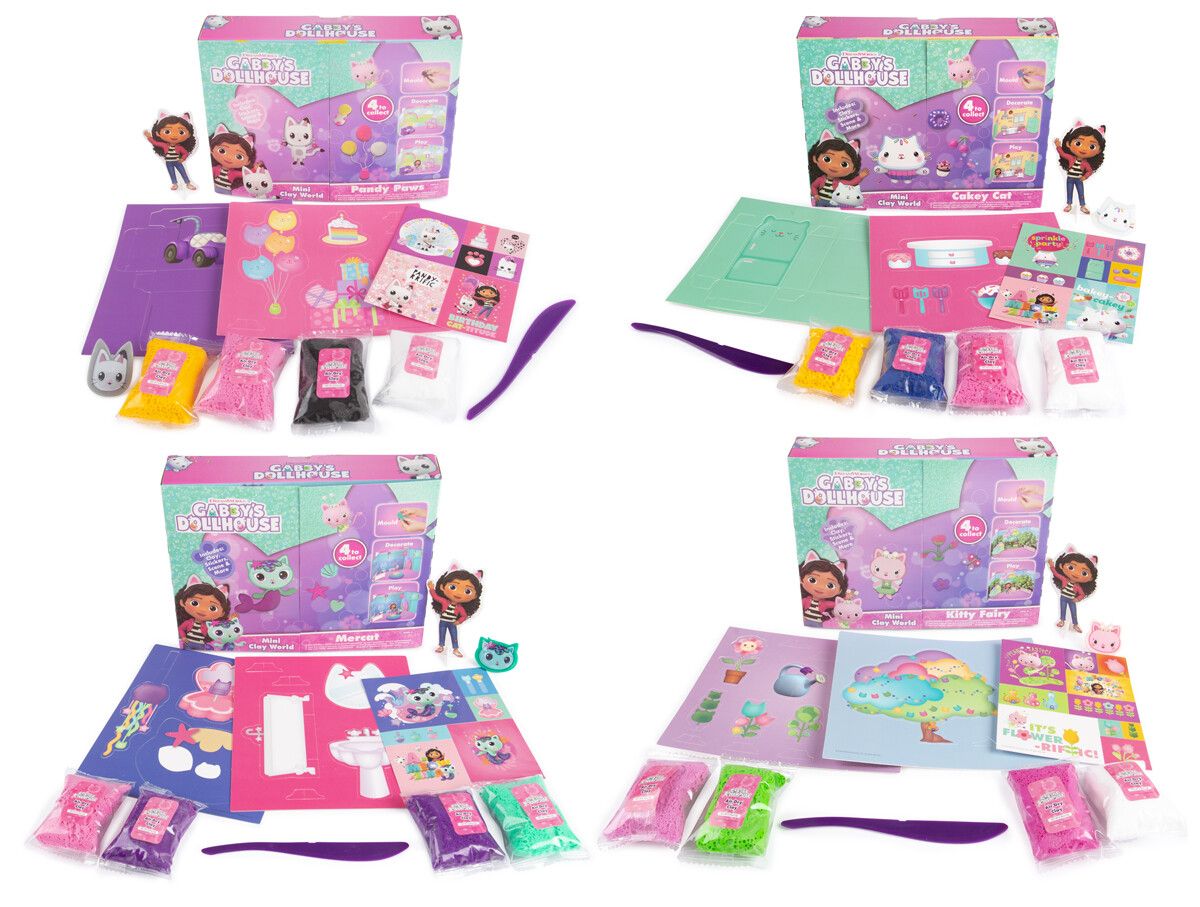 Gabbys Dollhouse 1stk Clay Kit