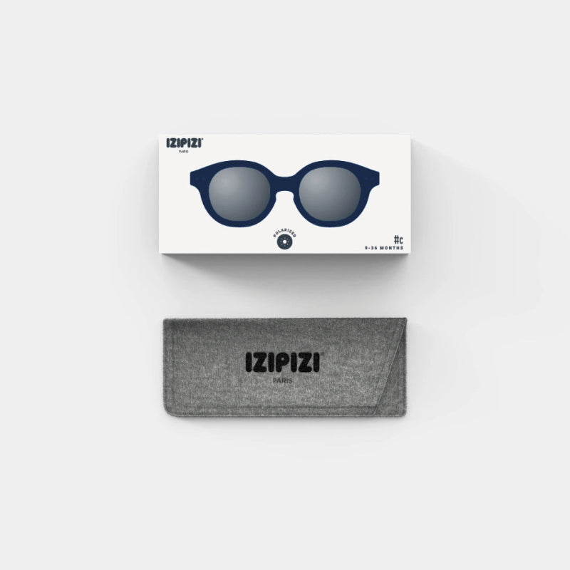 Mørkeblå solbriller til børn.