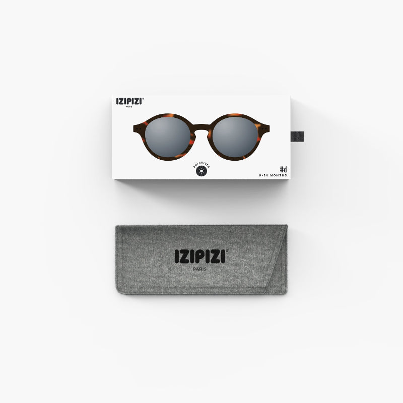 Solbriller med skildpadde mønster.