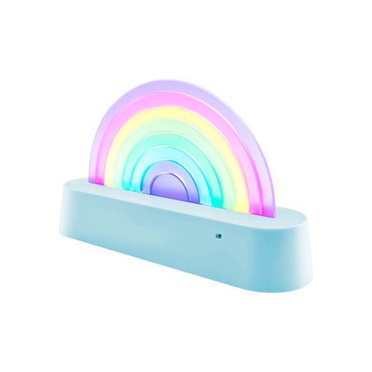 Lalarma Dancing Rainbow lampe, blå