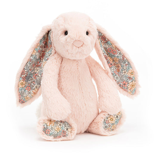 Jellycat Bashful kanin, Blush blossom stor 36 cm