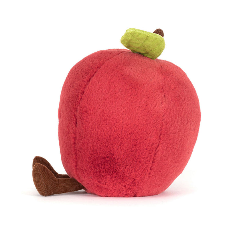Rødt æble bamse.