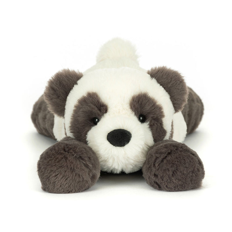 Blød panda bamse.