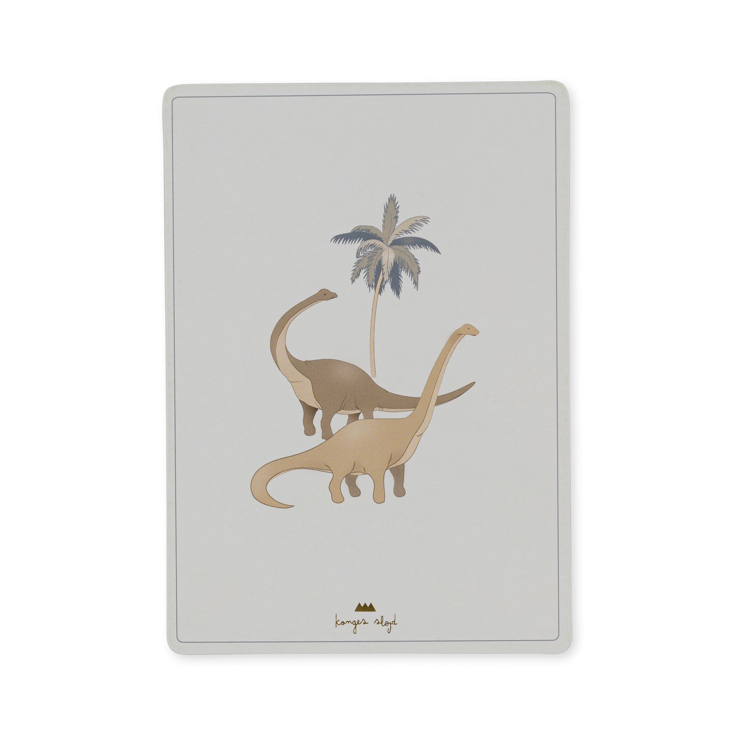 Konges Sløjd 6pk lykønskningskort dino/swan