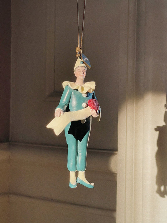 Konges Sløjd Ornament 2023, Christmas Clown Coeur