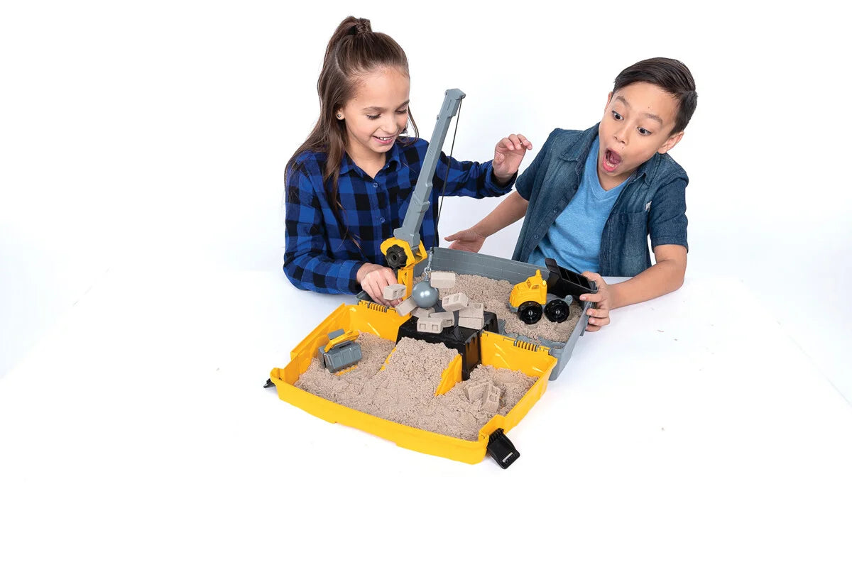 Kinetic Sand Construction Folding Sandbox