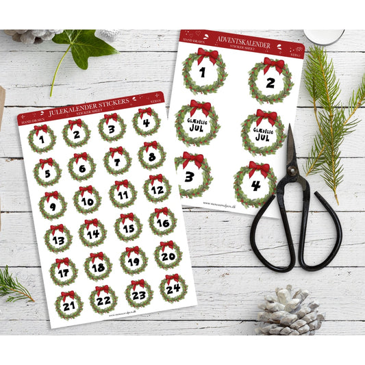 Mouse & Pen Pakkekalender indpakning 24 stk