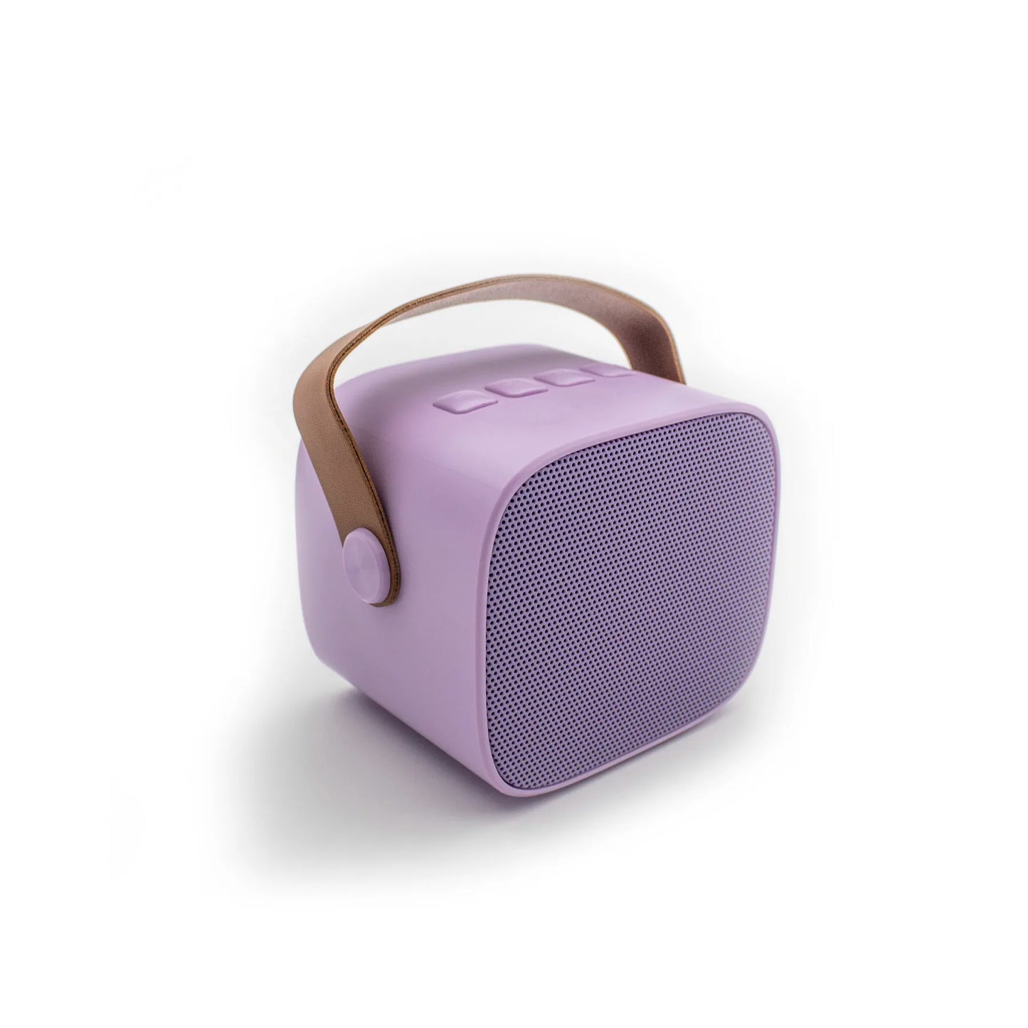 Lalarma bluetooth højtaler og mikrofon, lilla
