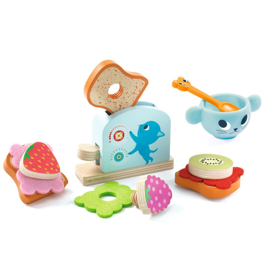 Djeco Legemadssæt, Lille Kat's morgenmad