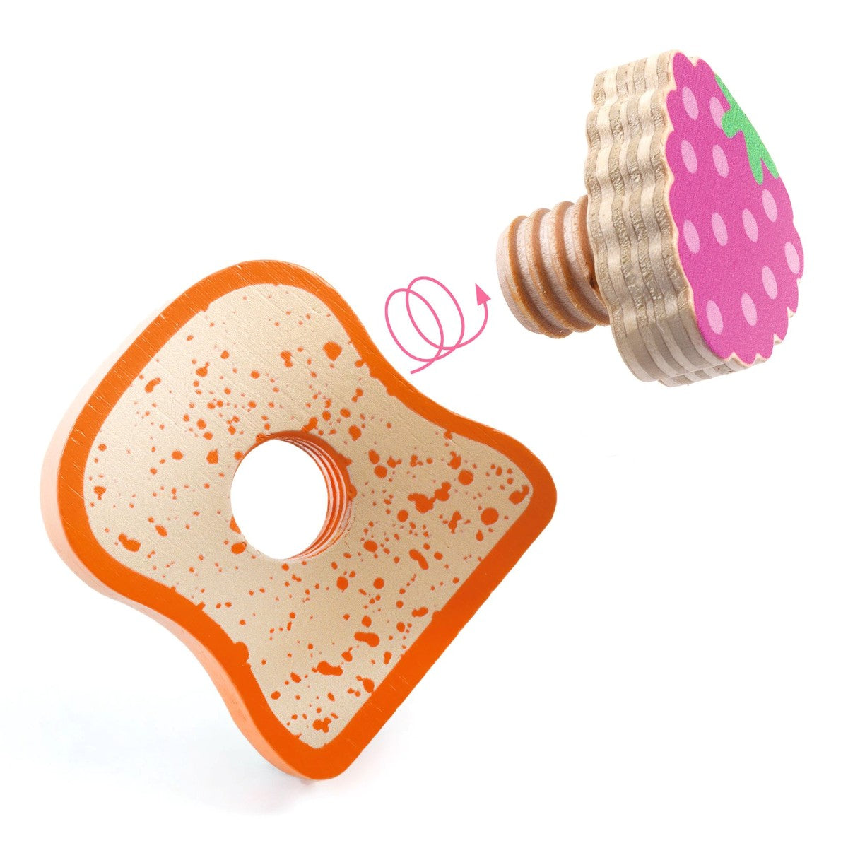 Djeco Legemadssæt, Lille Kat's morgenmad