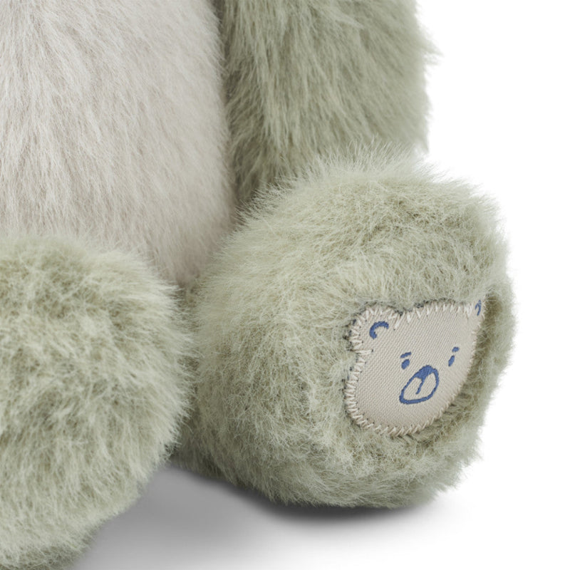 Grøn krokodille bamse.