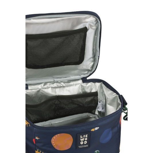 Termotaske med print af universet.