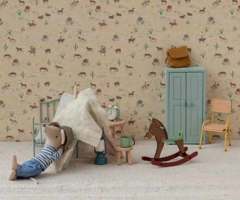 Maileg gyngehest i træ til Mus.