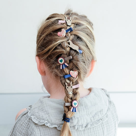 Mimi & Lula 8 hårclips - Mini Pony Club - Horse and Hound