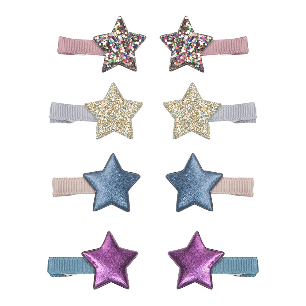 Mimi & Lula 8 hårclips - Mini Star Ziggy