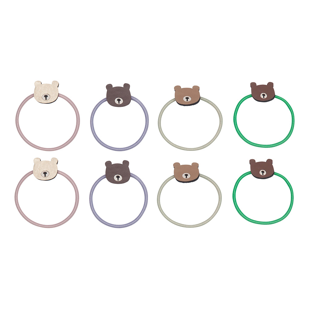 Mimi & Lula 8 hårelastikker - Billy Bear