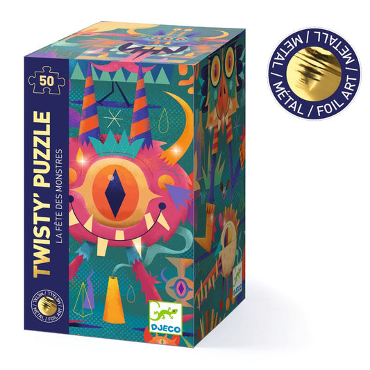 Djeco Wizzy' Puzzles, Monster Party 50 brikker