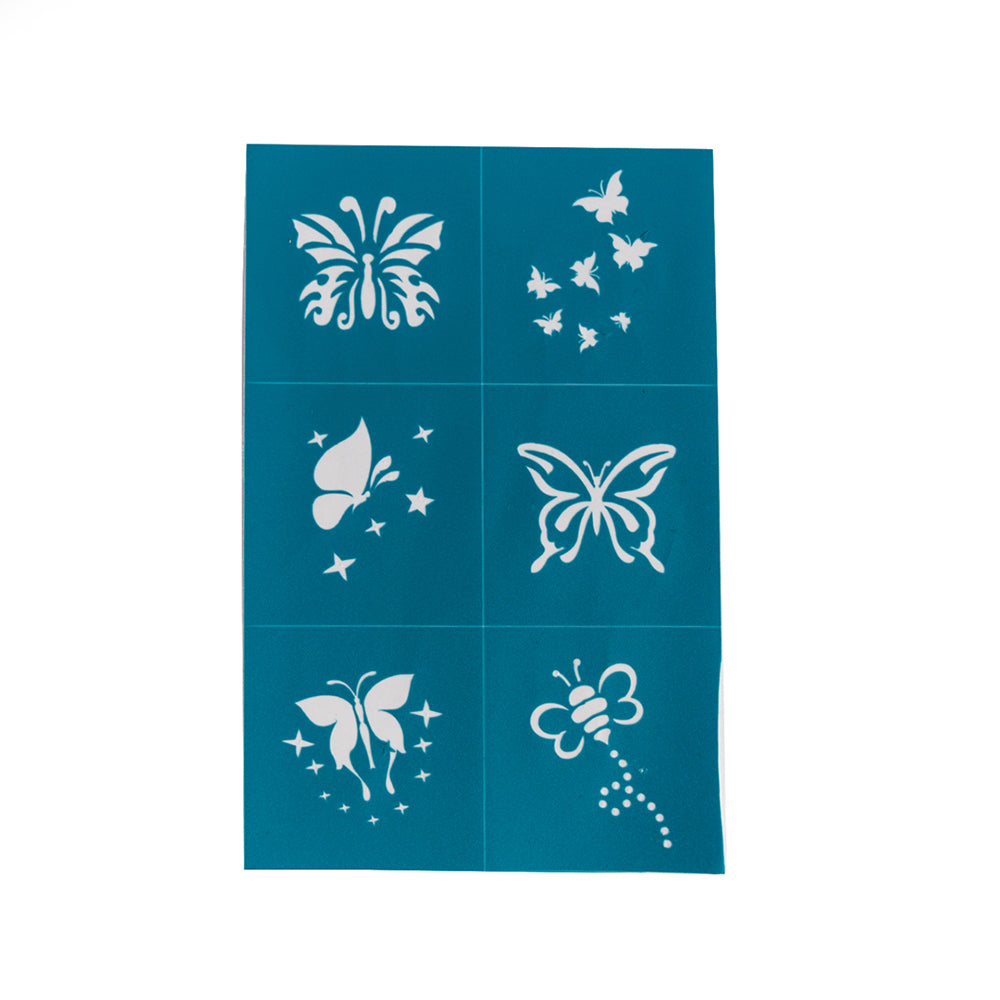 Oh Flossy Ansigtmaling- og make-up stencils