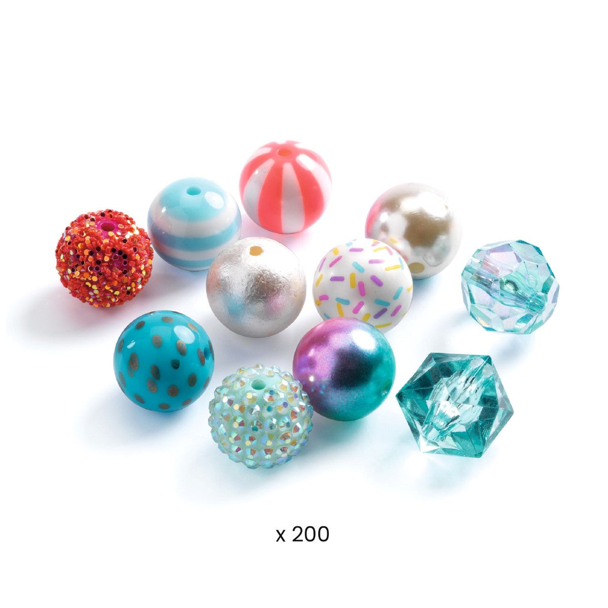 Djeco Perler Bubble Silver