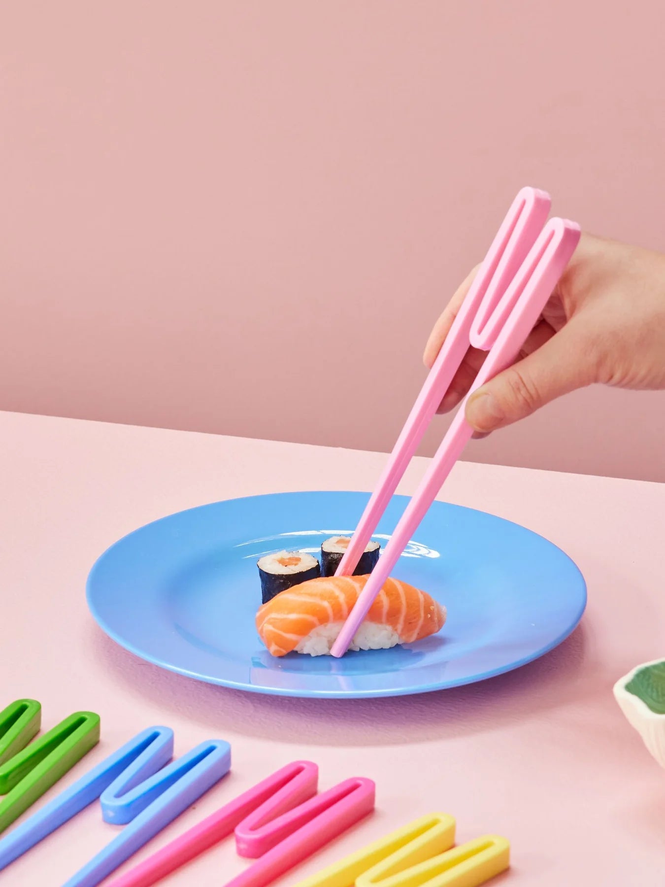 Rice Spisepinde - Pink