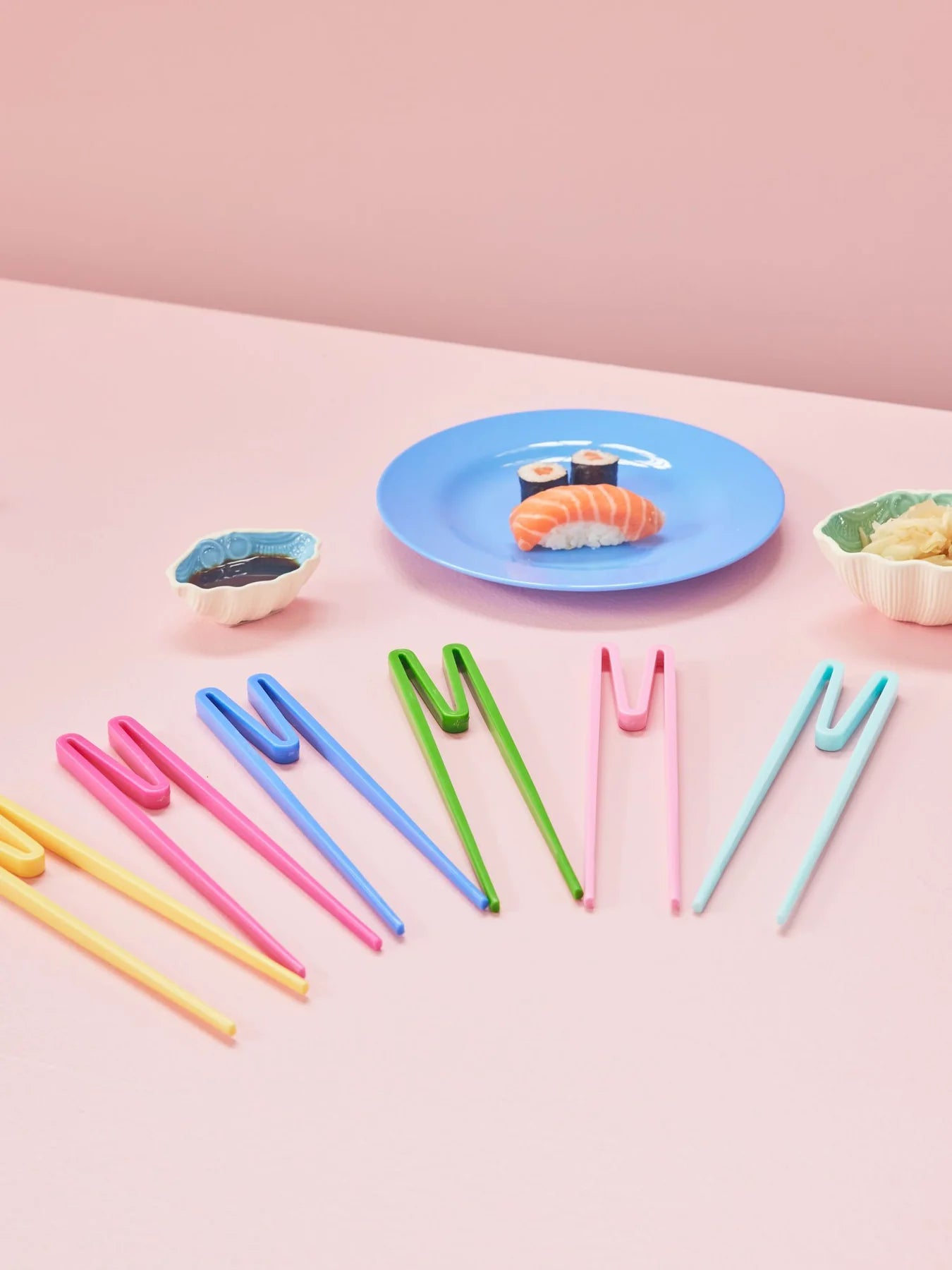 Rice Spisepinde - Pink