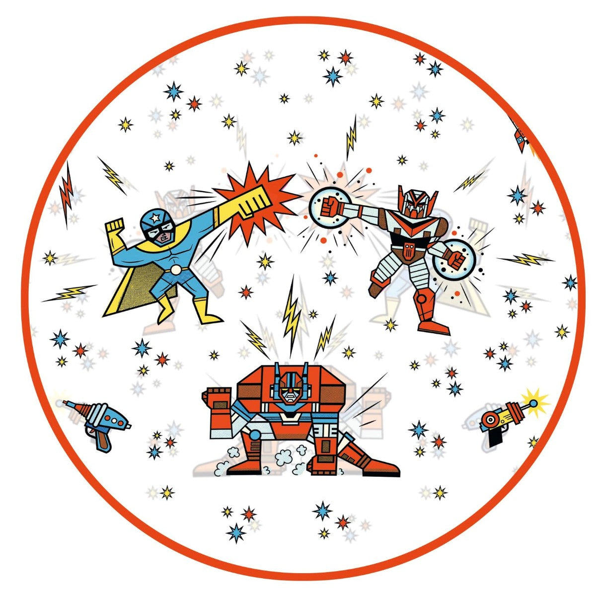 Djeco Regnkappe, Superhelt 5-7 år
