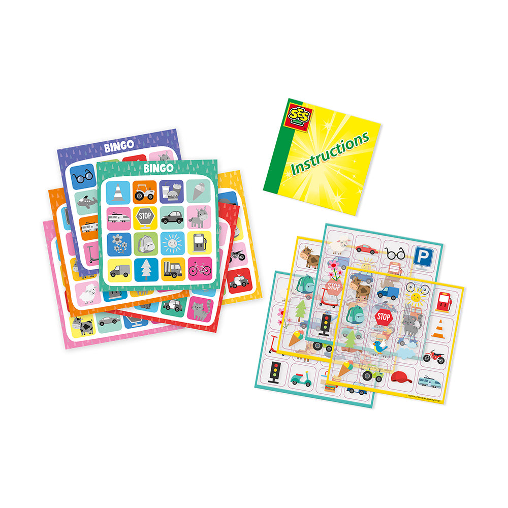 SES Creative - Spil - Bingo til bilturen
