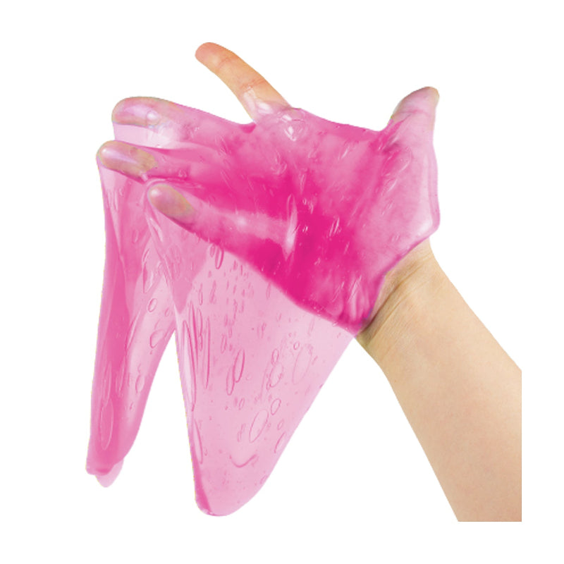 Neonpink slim i bøtte.