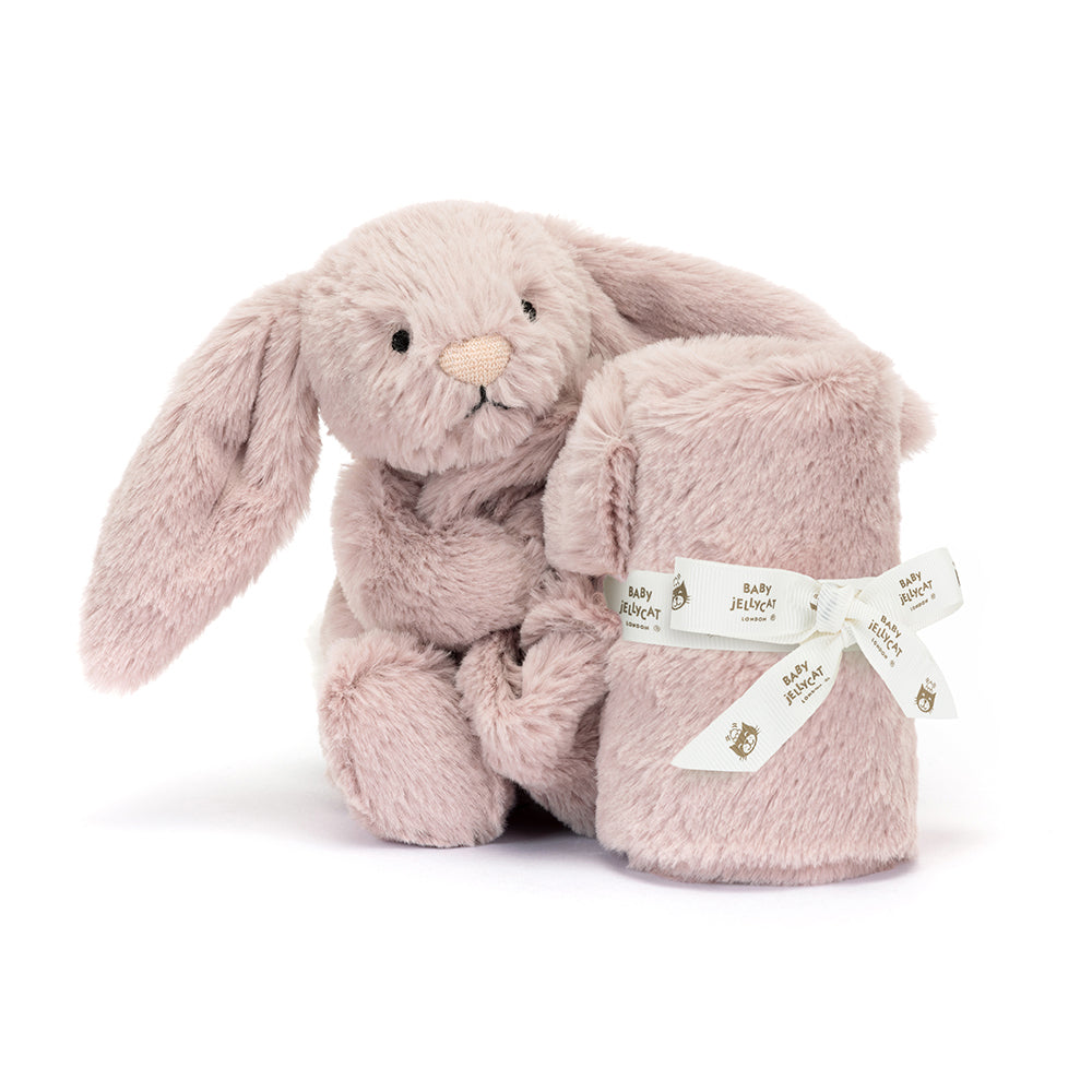 Baby Jellycat Bashful kanin Luxe, Rosa nusseklud