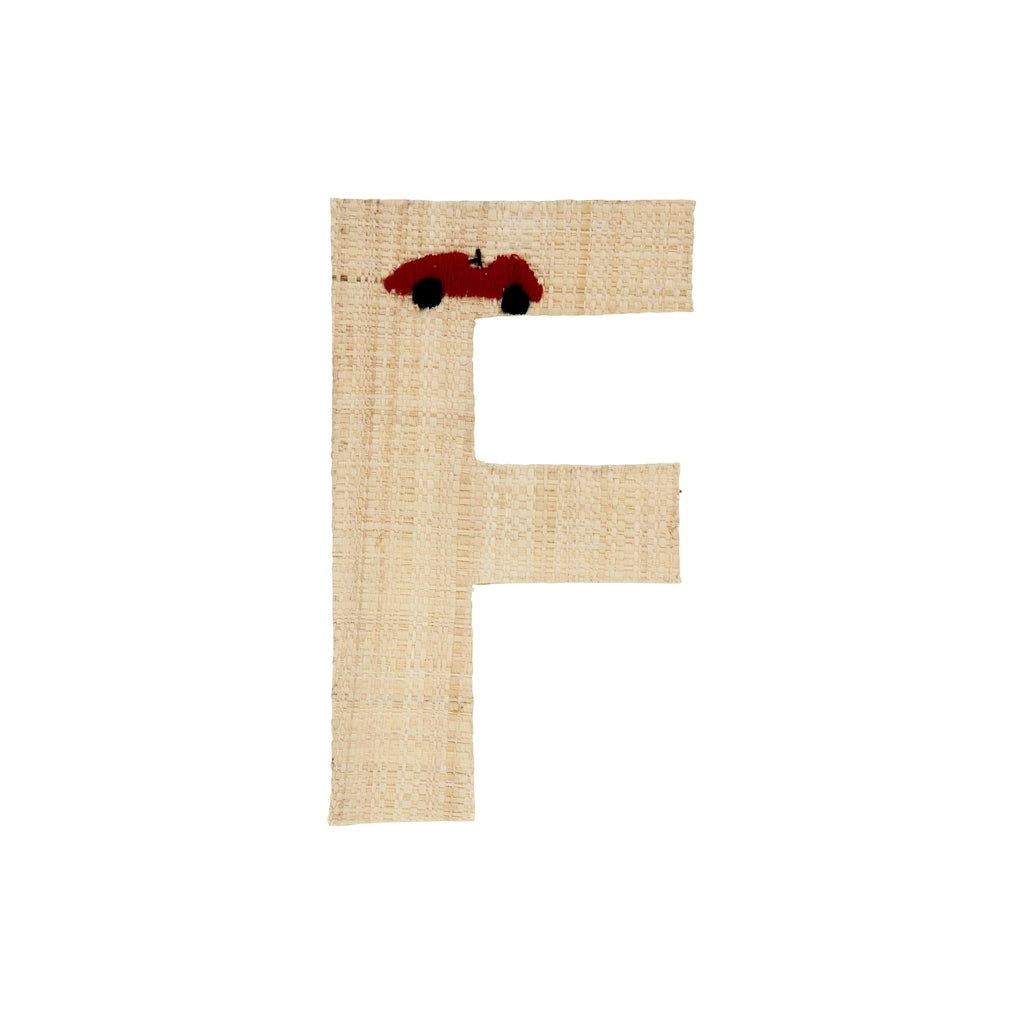 Rice Raffia Klistermærker - F - Bil