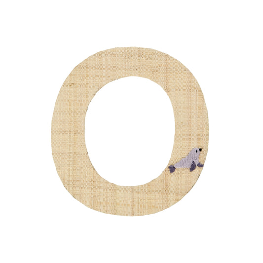 Rice Raffia Klistermærker - O - Sæl