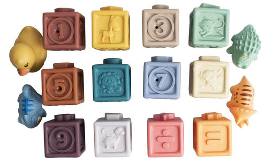 Magni Silikoneklodser med dyr 16 stk