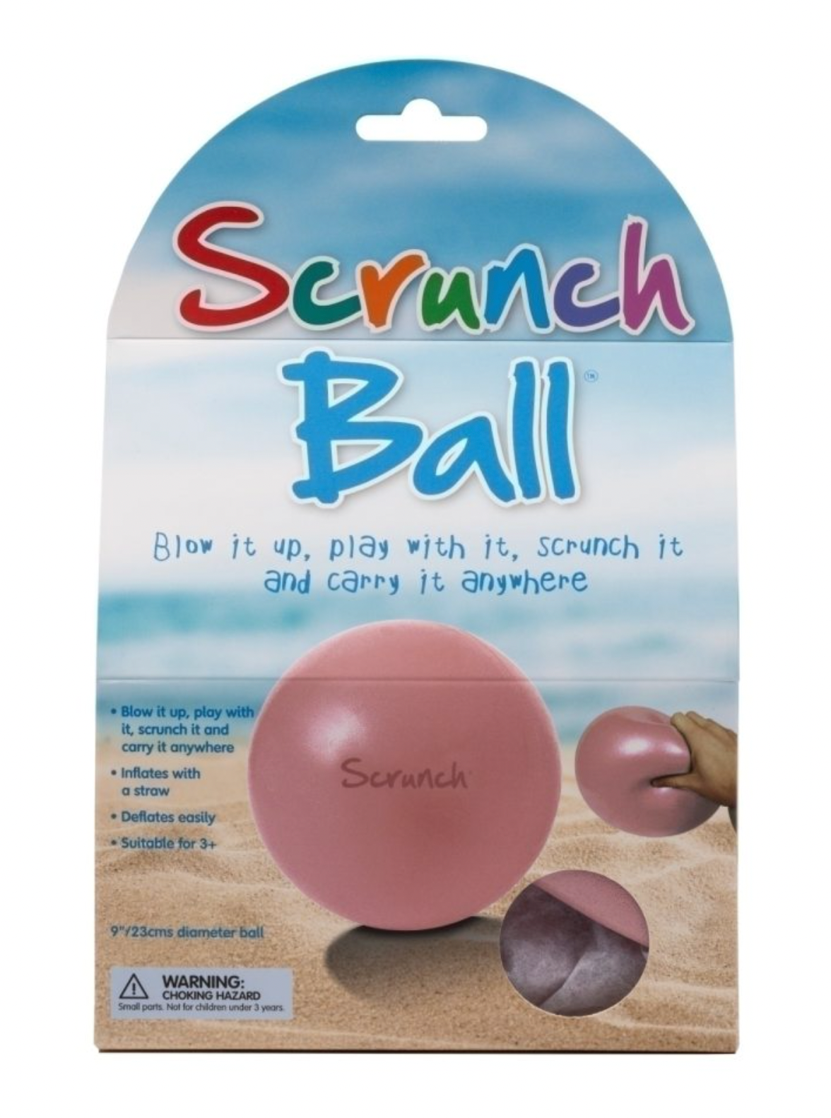 Scrunch Bold, støvet rosa