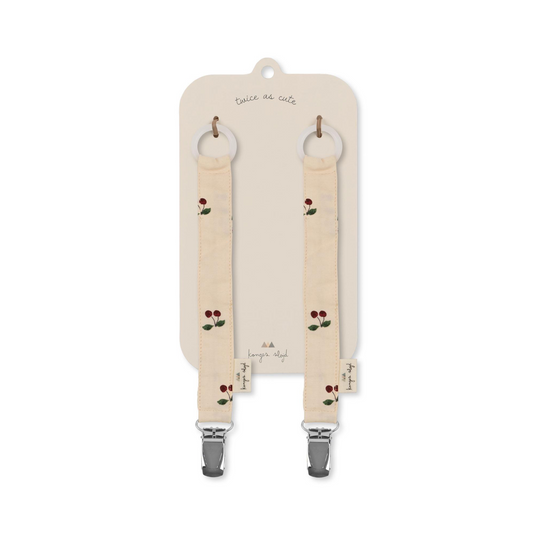 Konges Sløjd 2pk suttesnor, Cherry