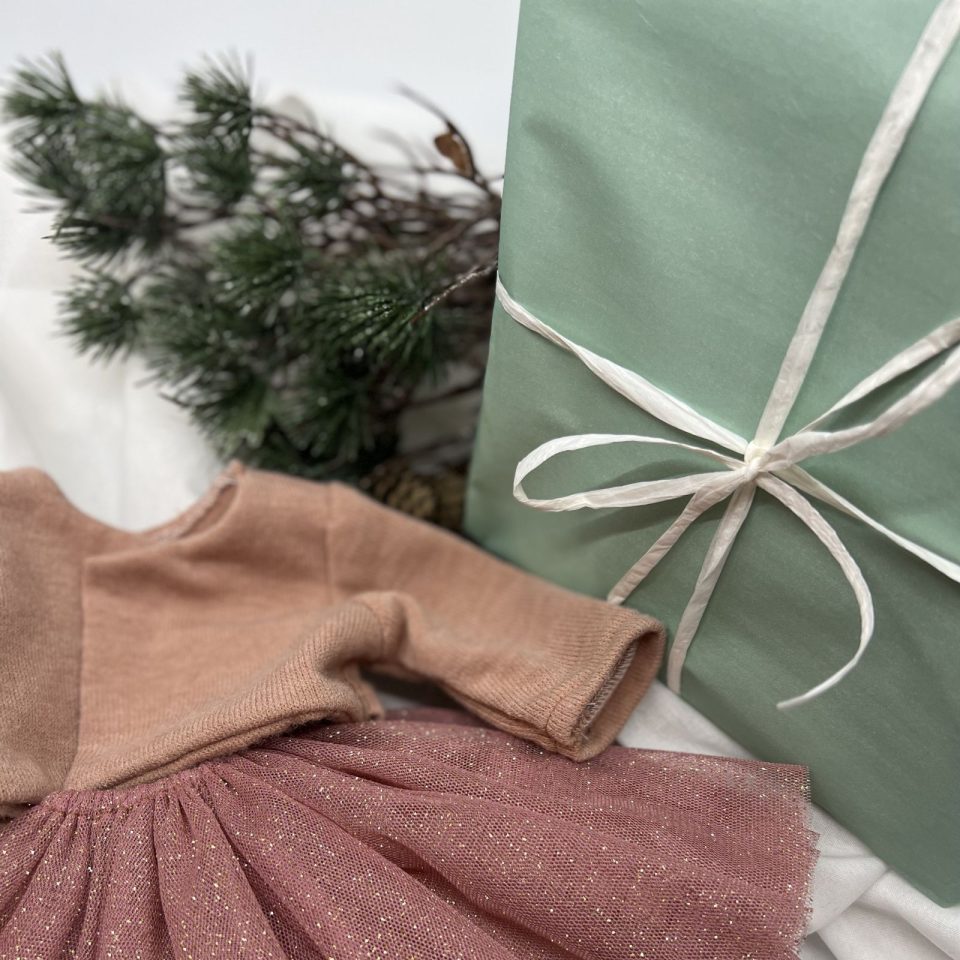 Asi dukketøj strikcardigan - rosa