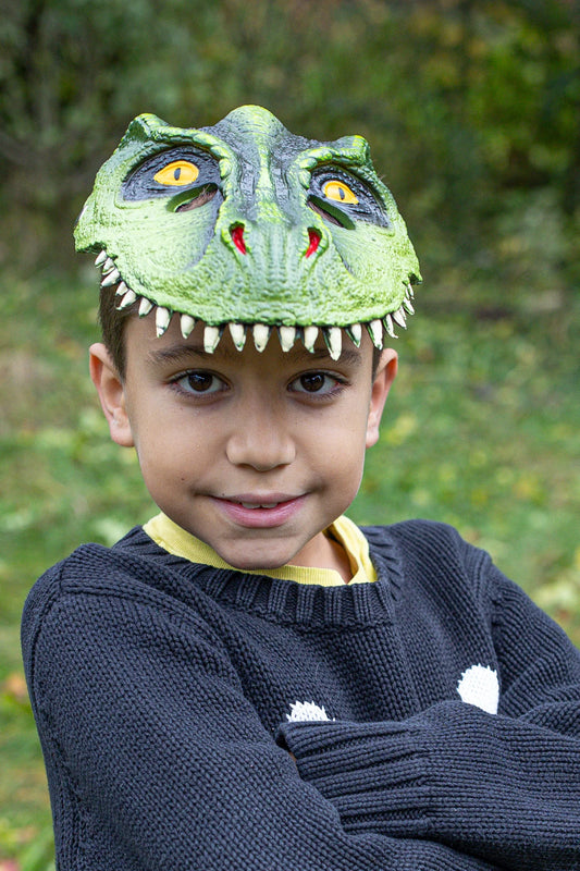 Great Pretenders T-Rex Dino Mask, Green
