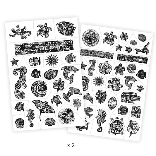 Djeco Tatoveringer, Polynesien