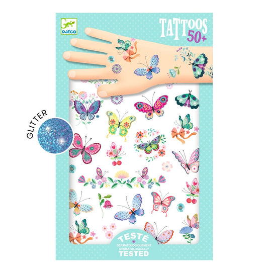Djeco Tatoveringer, Sommerfugle