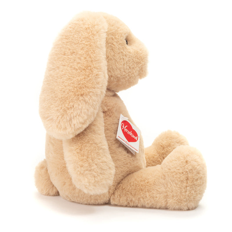 Brun kaninbamse med lange ører.