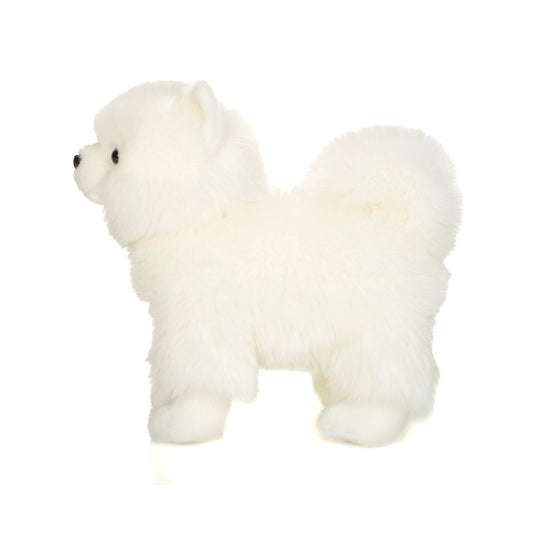 Hvid hunde bamse.