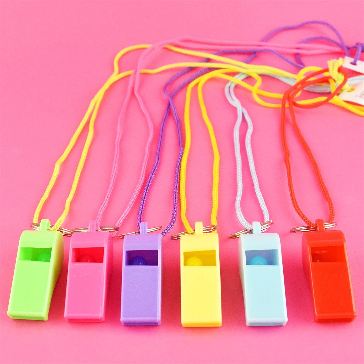 Robetoy 1stk fløjte, assorteret neon farver