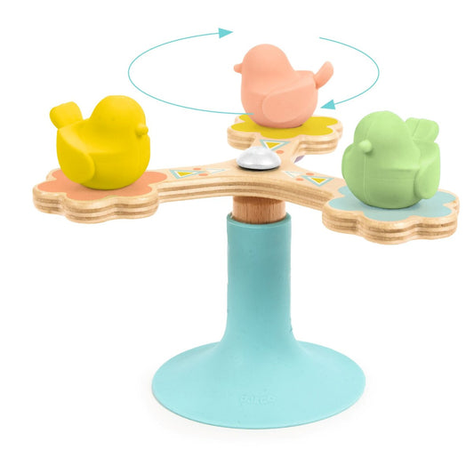 Djeco BabySpini, aktivitetsleg m/sugekop