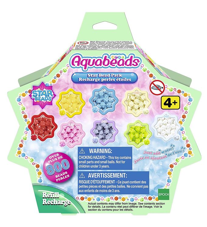 Aquabeads Vandperler, stjernepakke 800+ stk