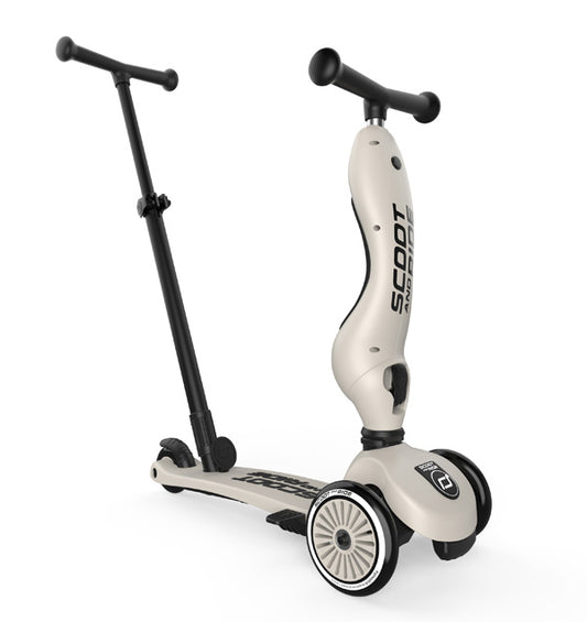 Scoot&Ride Løbehjul High Way Kick 1 - Push & Go - Ash