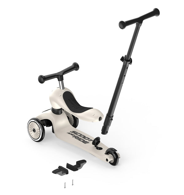 Scoot&Ride Løbehjul High Way Kick 1 - Push & Go - Ash