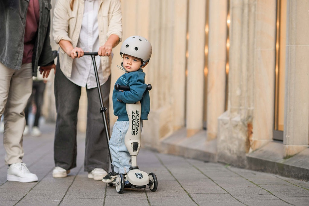 Scoot&Ride Løbehjul High Way Kick 1 - Push & Go - Ash