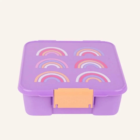 Montii Bento Three Madkasse - Rainbow Roller