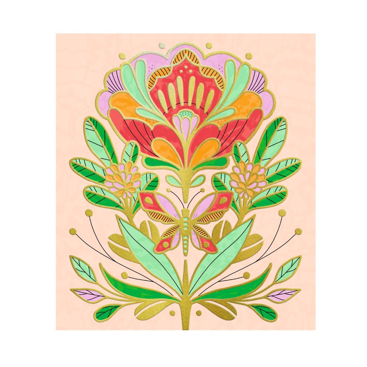 Djeco Artistic farver, Blomster